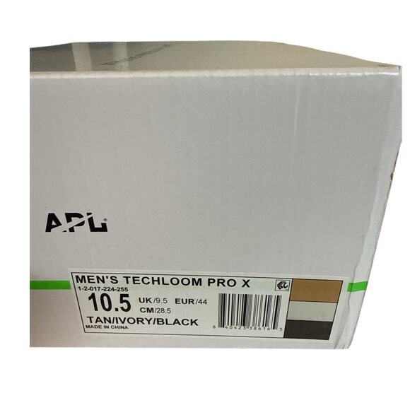 Athletic Propulsion Lab APL Men’s Techloom Pro X Sneaker Tan Ivory Black Sz 10.5 - Picture 6 of 6